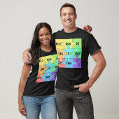T-shirt AWS Microservices Top Services Puzzle Designs (Unisexe)