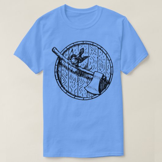 T-shirt Ax Bird Shield T (Design devant)