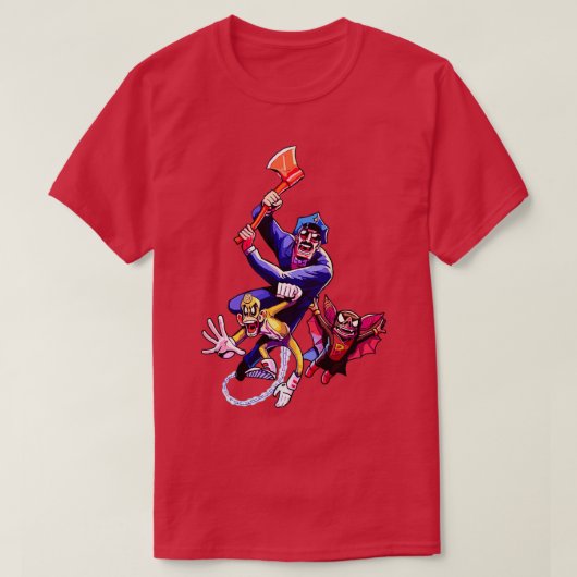 T-shirt Ax Cop Merch (Design devant)