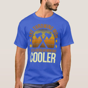 T-shirt Ax Drôle Jetant Ventilateur De Ventilateur De Marc