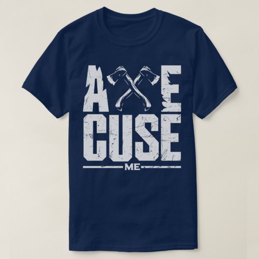 T-shirt Ax Hatchet Jetant Hatchet Ax Thrower Ax Cuse m (Design devant)