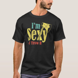 T-shirt Ax Hatchet Jetant Vêtements Sexy Et Je Jetent Axes