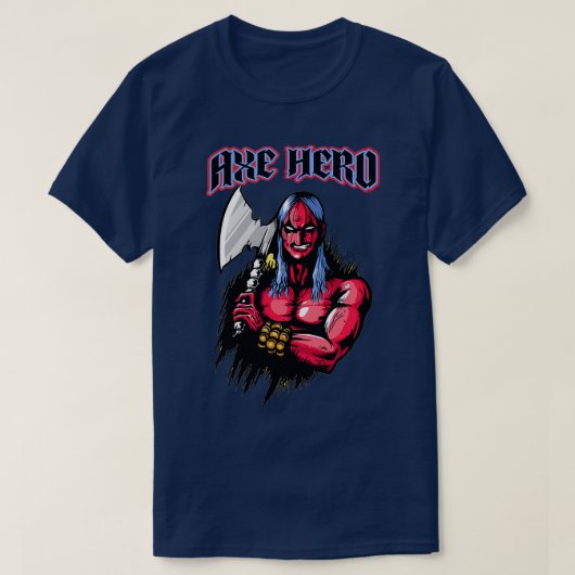 T-shirt Ax Heroe (Design devant)