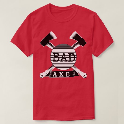 T-shirt Ax Jetant Hatchet Ax Jetant Bad Axes Berr (Design devant)