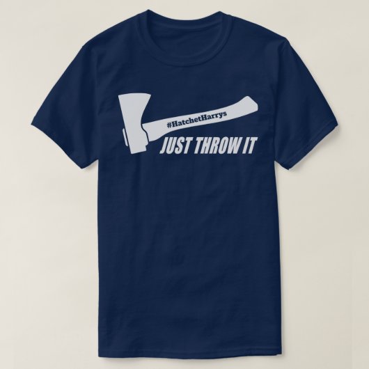 T-shirt Ax Jetant Juste Jeter (Design devant)