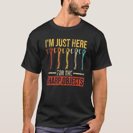 T-shirt Ax Jetant Pour Un Ax Jetant Un Ami (Devant)