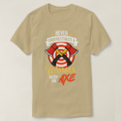 T-shirt Ax Jeter Concours Jeter Jeu Thrower 1 (Design devant)