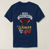 T-shirt Ax Jeter Concours Jeter Jeu Thrower 2 (Design devant)