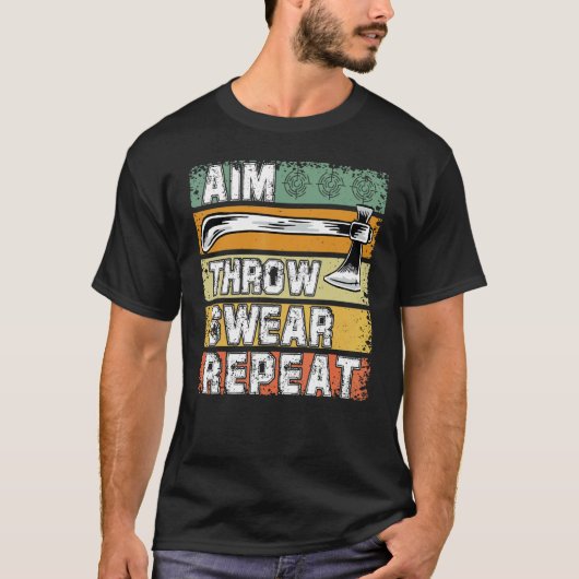T-shirt Ax Lancer Ax Thrower Dire 3 (Devant)