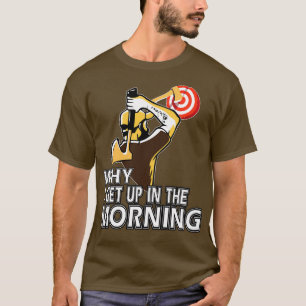 T-shirt Ax Throding Pour Hommes Hatchet Darts Wood Classic
