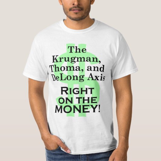 T-shirt Axe de Krugman/Thoma/DeLong, lumière (Devant)