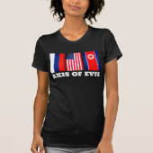 T-shirt Axe du mal USA (Devant)
