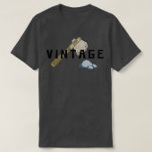 T-shirt Axe en pierre vintage (Design devant)