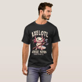 T-shirt Axelotl, Adorable Mayhem Funny Axolotl Animaux Cos (Devant entier)