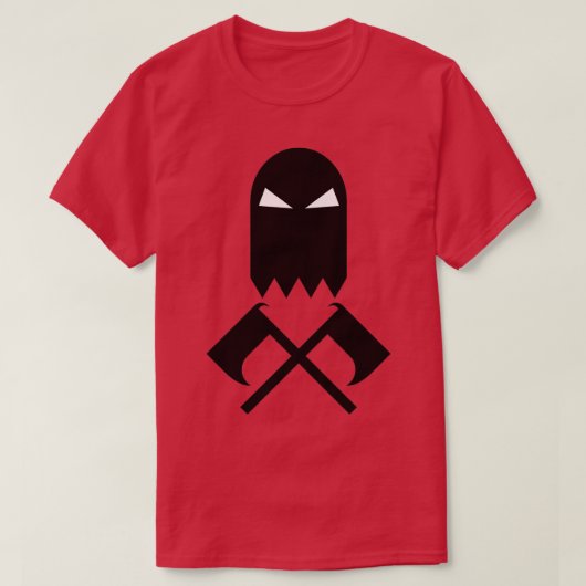 T-shirt Axeman Graphic Black v (Design devant)