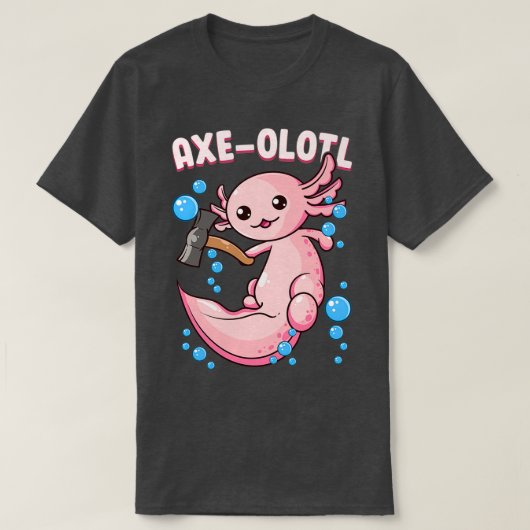 T-shirt Axeolotl 4 (Design devant)