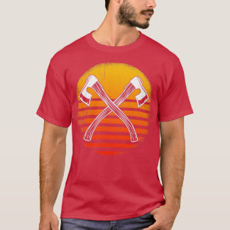 T-shirt Axes de projection de l'Axe et des Tomahawks