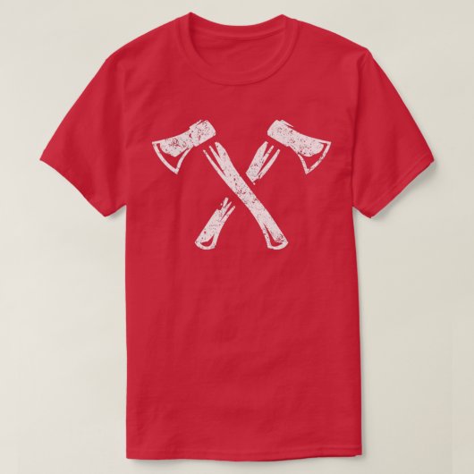 T-shirt Axes - Défilement (Design devant)