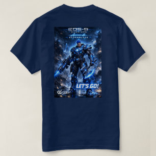 T-SHIRT - AXION-8 STORMBLADE - LAAT HET BEGINNEN!