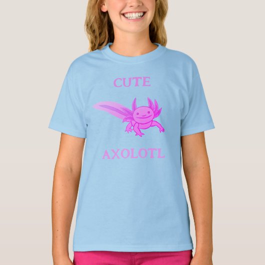 T-shirt Axolotl (Devant)