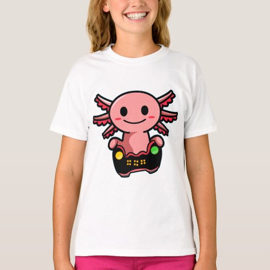 T-shirt Axolotl (Devant)
