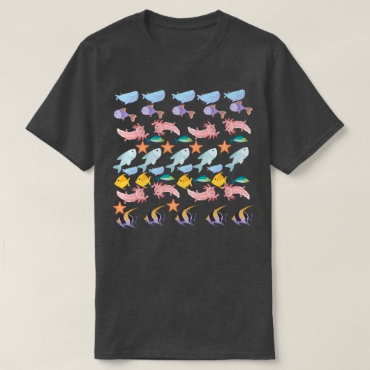 T-shirt axolotl 37 (Design devant)
