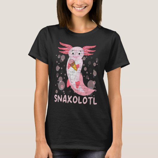 T-shirt Axolotl Animaux Farcis Et Snacks (Devant)