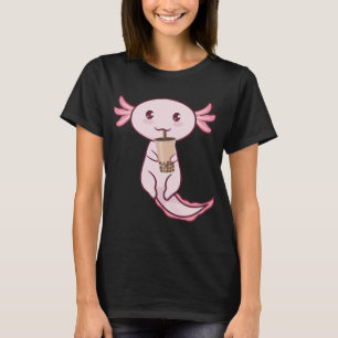 T-shirt Axolotl Apote Apote Animal Axolotl Bubble Thé Kaw