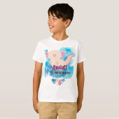 T-shirt Axolotl Ate My Homework, école  (Devant entier)
