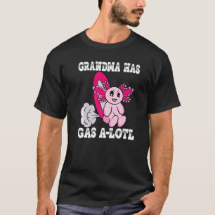 T-shirt Axolotl avec grand-mère au gaz a grand-mère au gaz