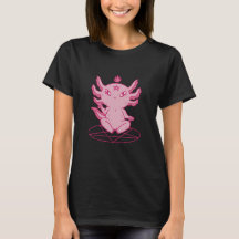 Axolotl Baphomet Pagan Noir