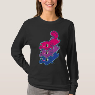 T-shirt Axolotl Bisexual Bi Lgbt Gay pride