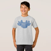 T-Shirt Axolotl - BLEU (Devant entier)