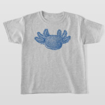 T-Shirt Axolotl - BLEU