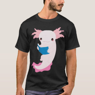 T-shirt Axolotl Bookworm