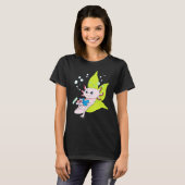 T-shirt Axolotl Bookworm Girls Boys Livre Lecture Axolotl (Devant entier)