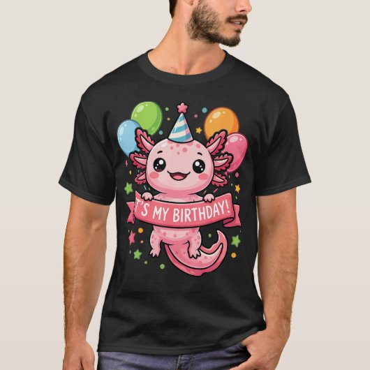 T-shirt Axolotl C'est Mon (Devant)