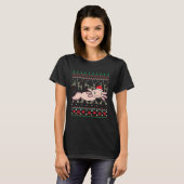 T-shirt Axolotl Christmas  Tree  Animal (Devant entier)