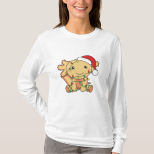 T-shirt Axolotl Christmas Winter Animals Axolotls