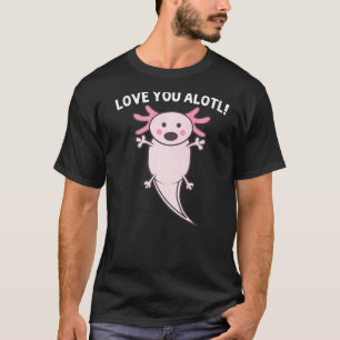 T-shirt Axolotl Cool Pour Hommes Femmes Amphibien Mexicain