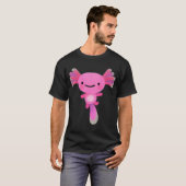 T-shirt Axolotl corail (Devant entier)
