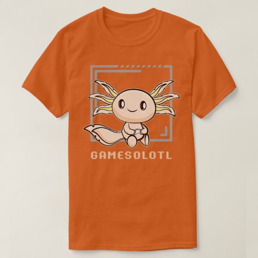 T-shirt Axolotl Fish (Design devant)