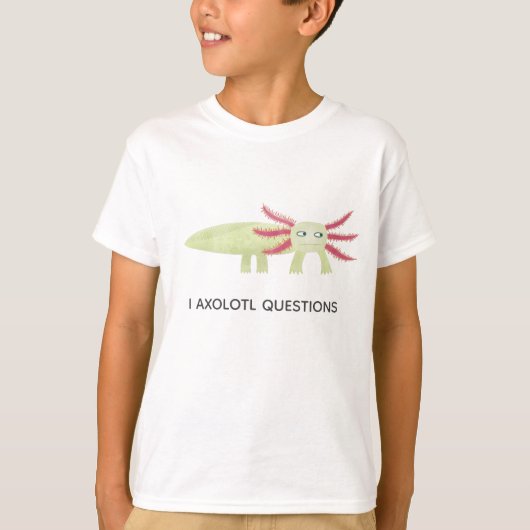 T-shirt Axolotl Funny (Devant)