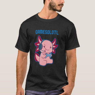 T-shirt Axolotl Gamesolotl Axolotl