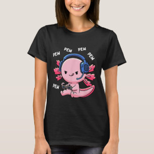 T-shirt Axolotl Jeu Enfants Garçons Filles Anime Vidéo Jeu