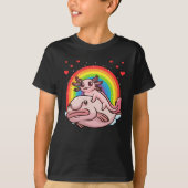 T-shirt Axolotl Kawaii Blobfish (Devant)