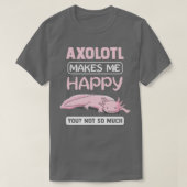 T-shirt Axolotl Larve Kufffig Aquarium Moch Lurch Cadeau C (Design devant)