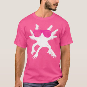T-shirt Axolotl Mange Dormir Drôle Salamandre Mexicaine