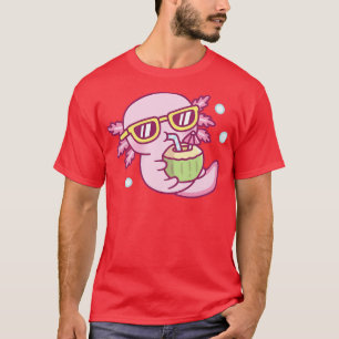 T-shirt Axolotl mignon g À L'Eau De Coco