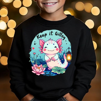 T-shirt axolotl mignon Keep It Gillsy